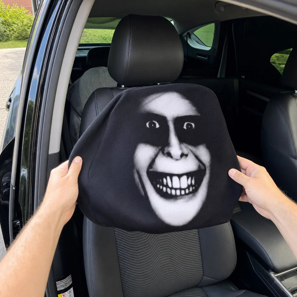 Boo Buddy™ Scary Headrest Cover