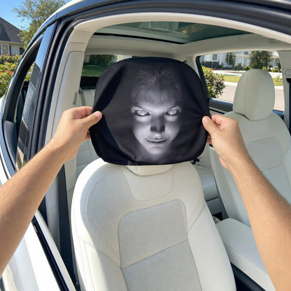 Boo Buddy™ Scary Headrest Cover